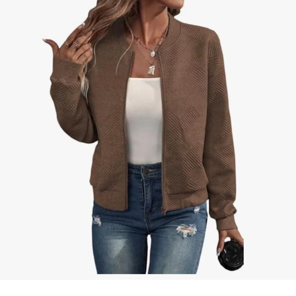 Womens bomber jacket - Picture 1 of 4